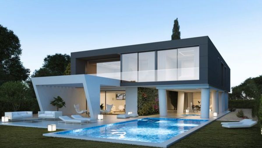Villa, Inland
