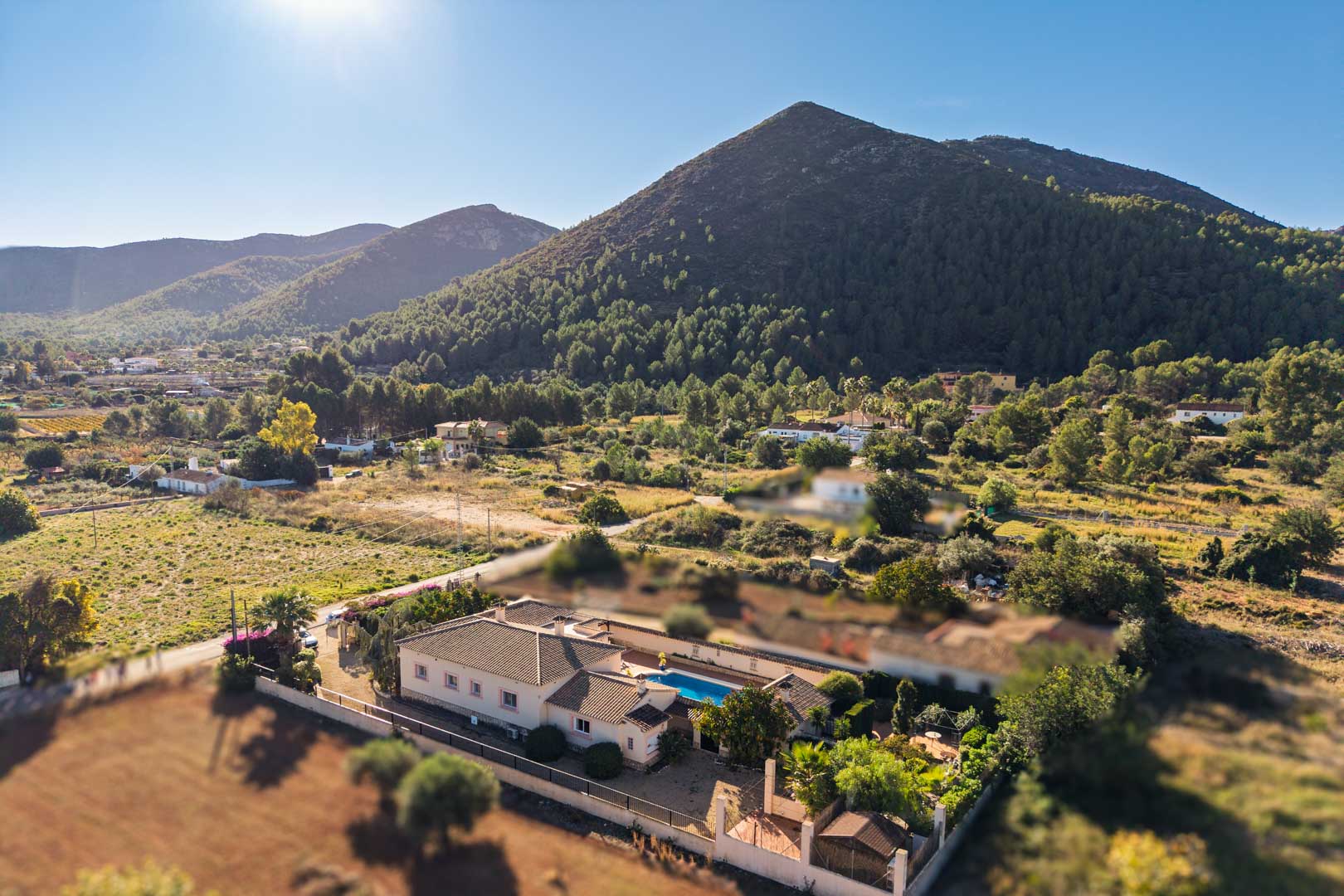 Villa, Jalon