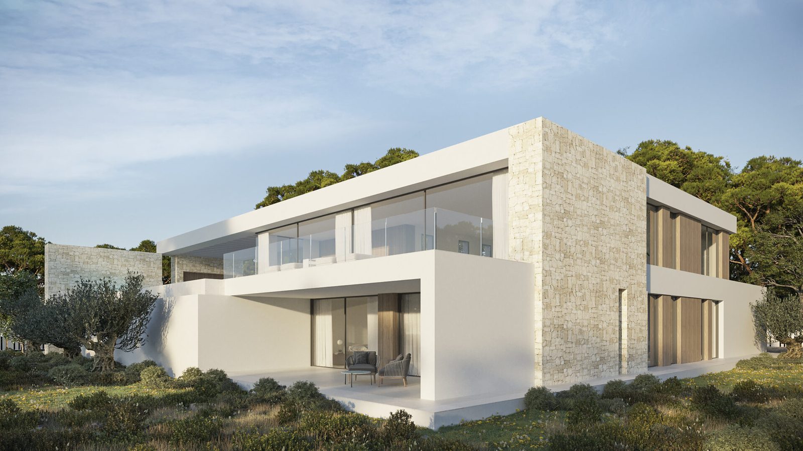 Villa, Moravit