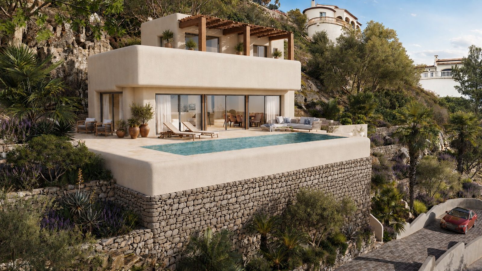 Villa, Monte Solana