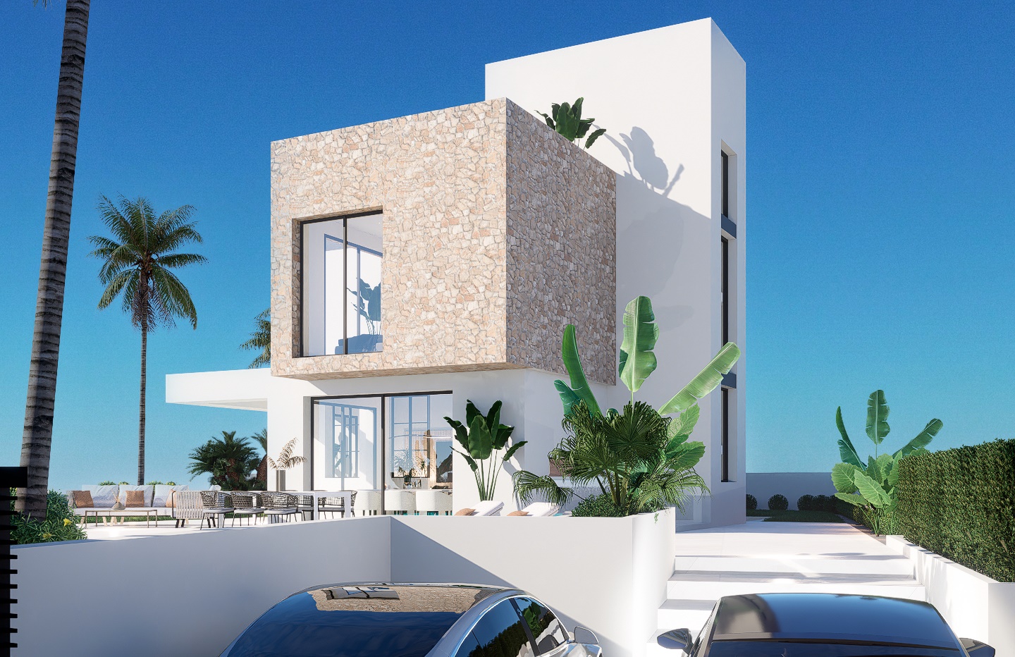 Villa, Finestrat Pueblo