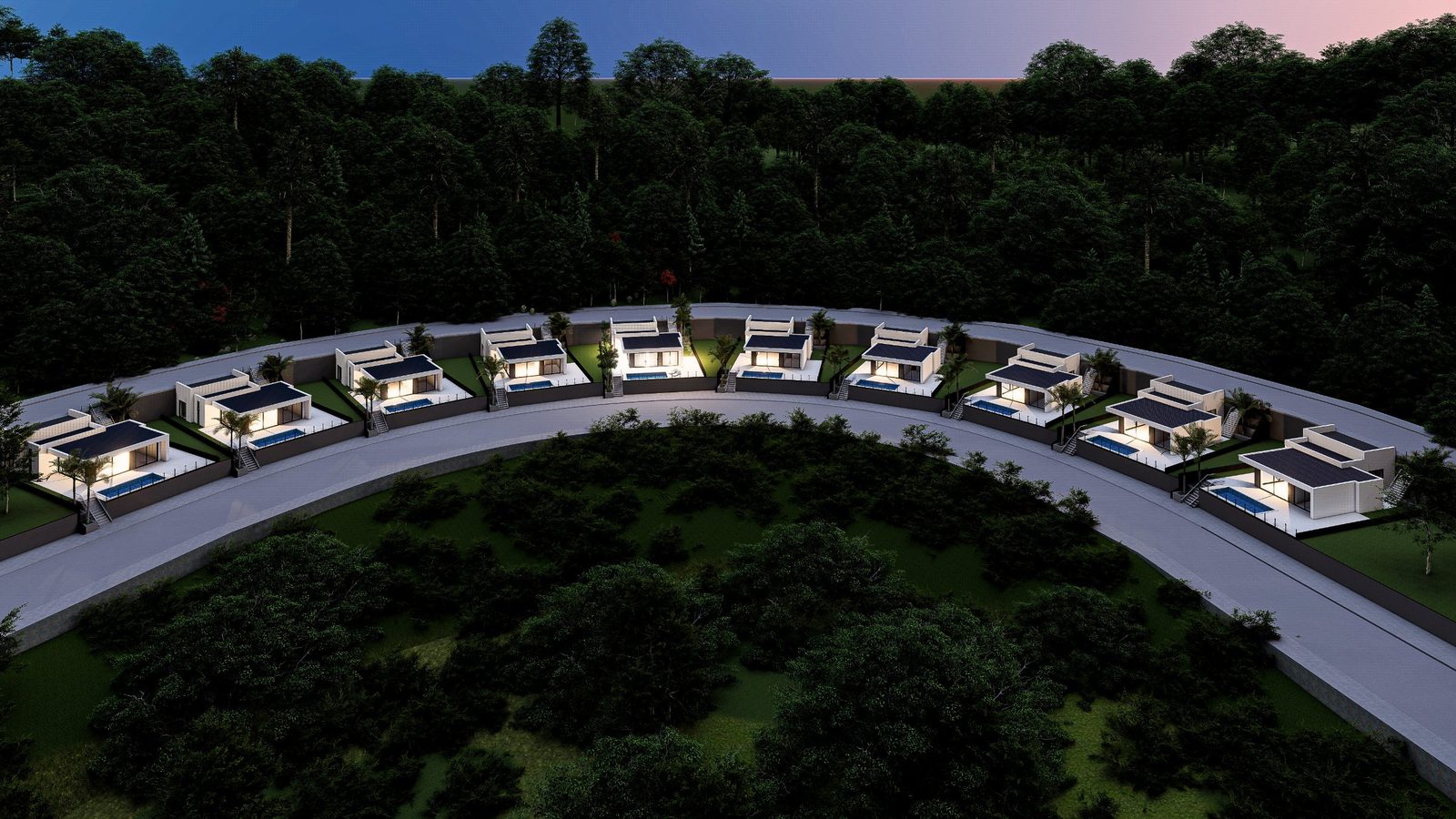Villa, Monte Solana