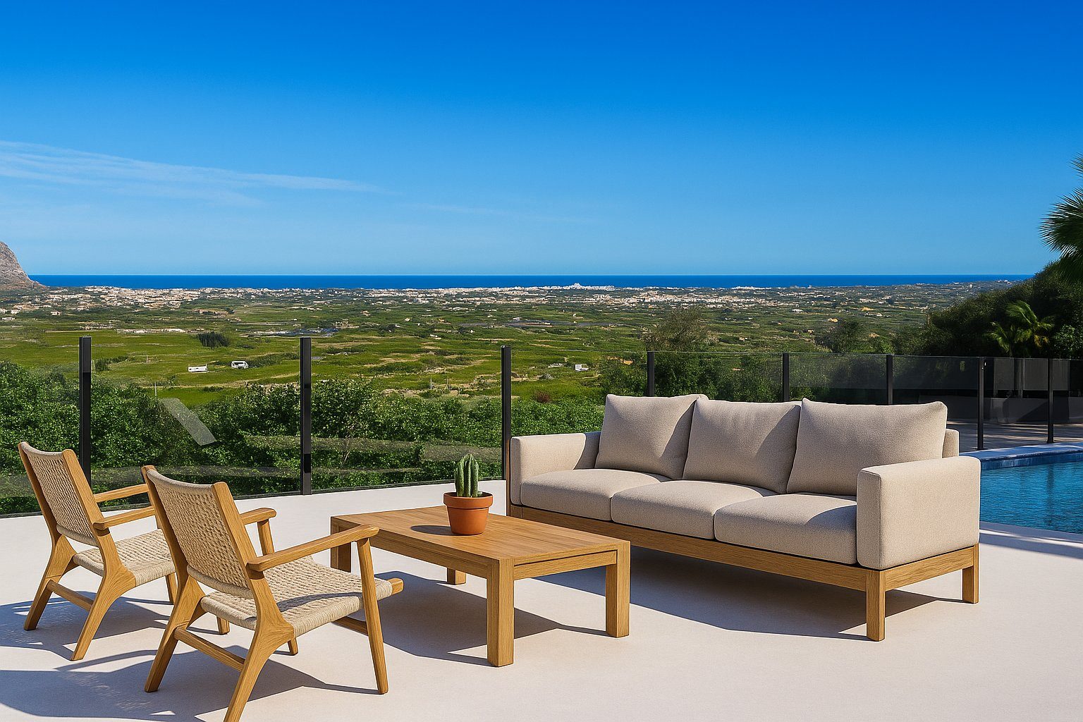 Villa, Monte Solana