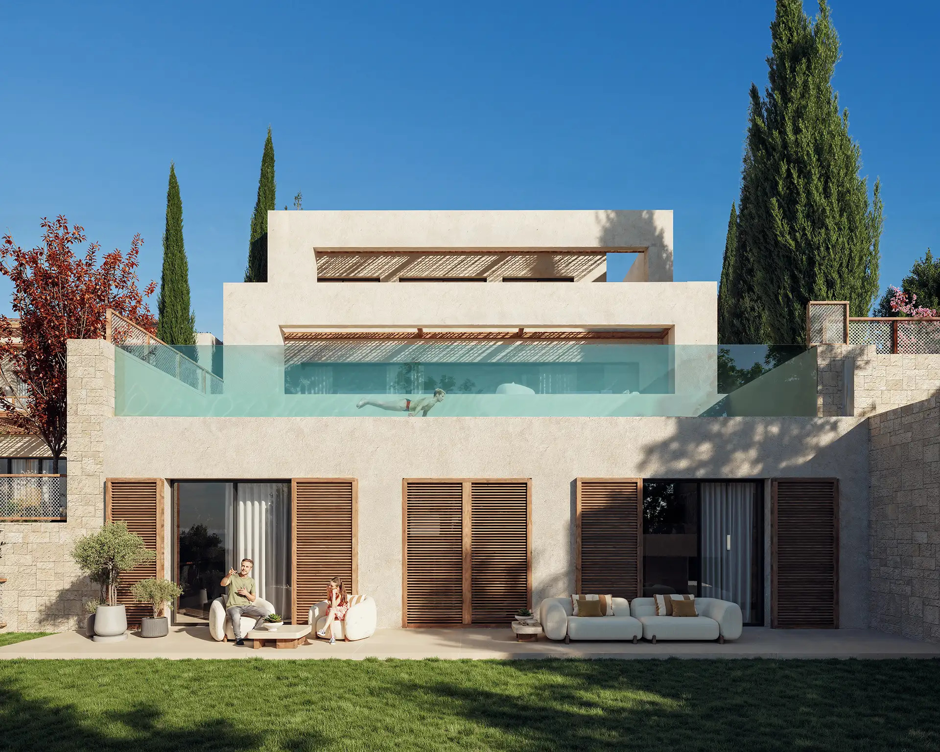 Villa, La Fustera