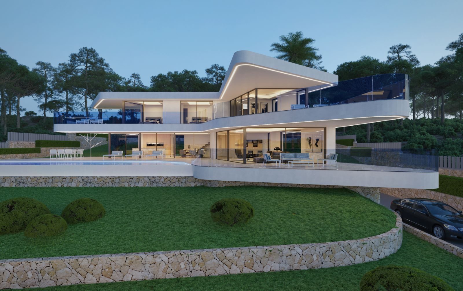 Villa, Monte Olimpo