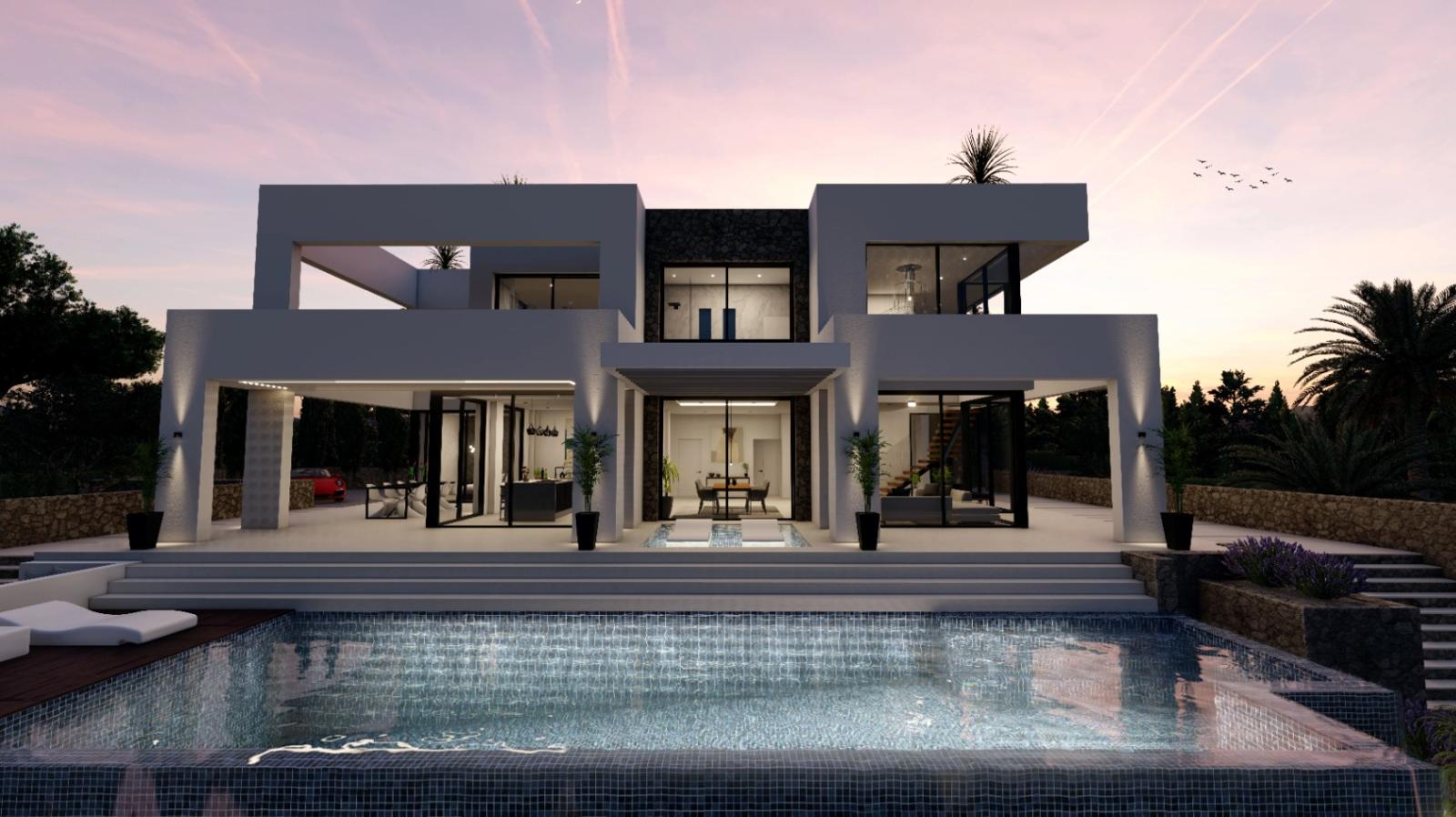 Villa, La Fustera