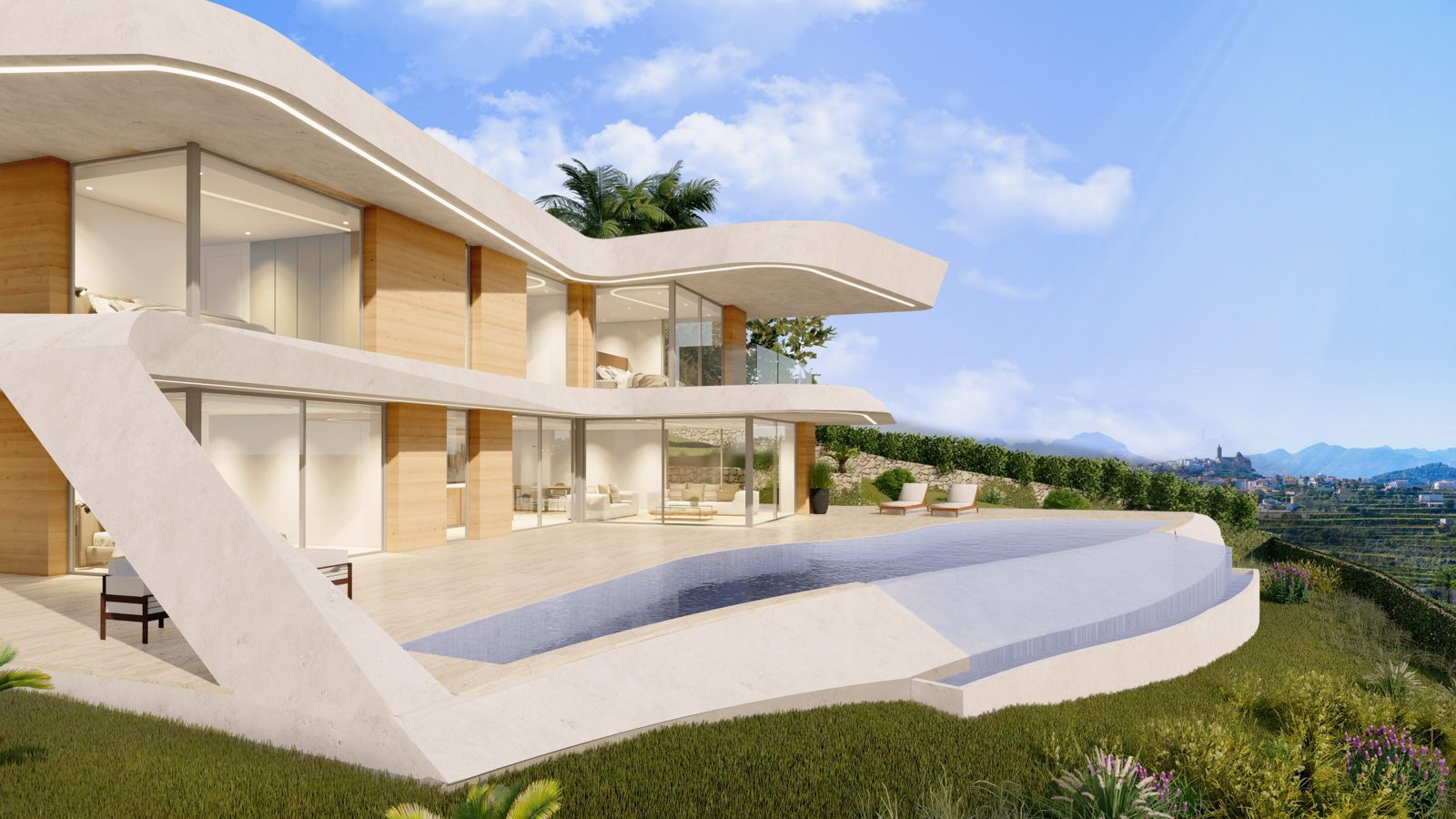 Villa, Monte Olimpo