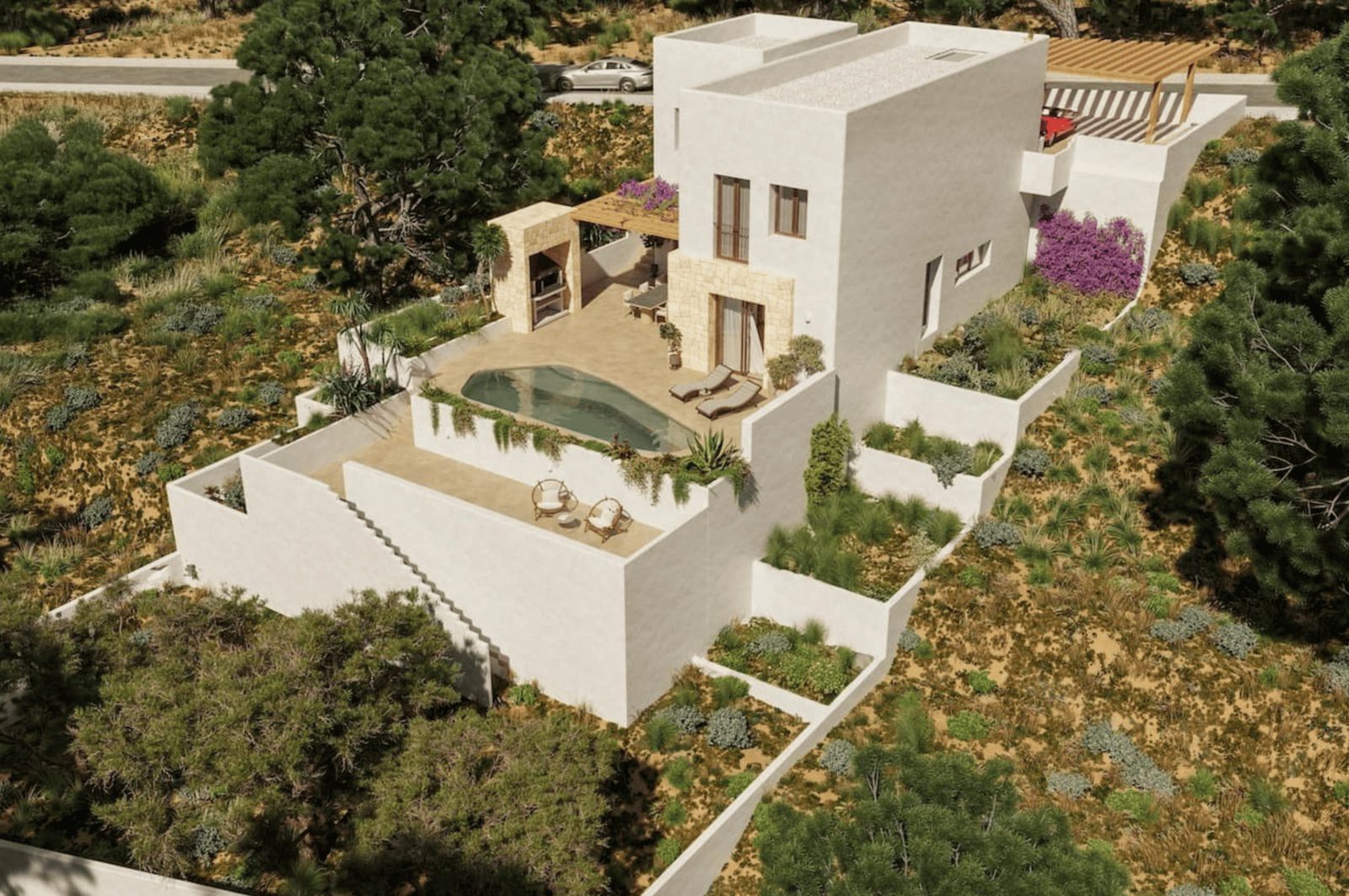 Villa, Cala Advocat-Baladrar