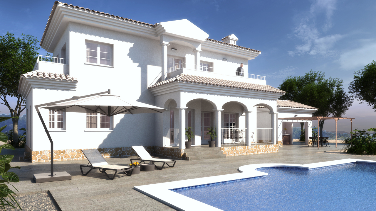 Villa, Inland