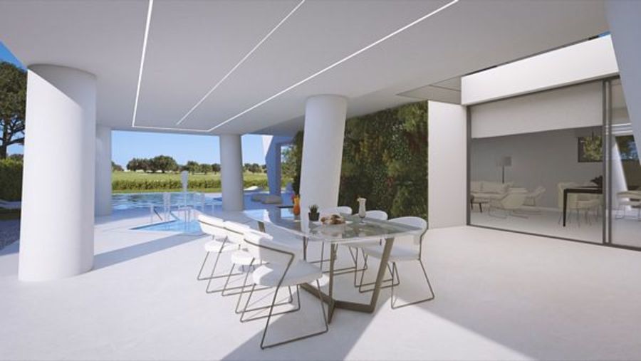 Villa, Inland