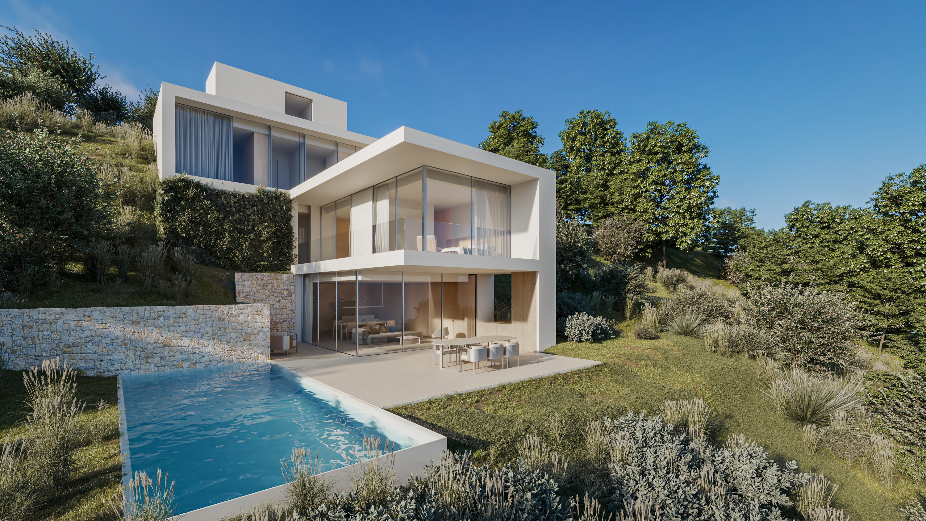 Villa, La Fustera