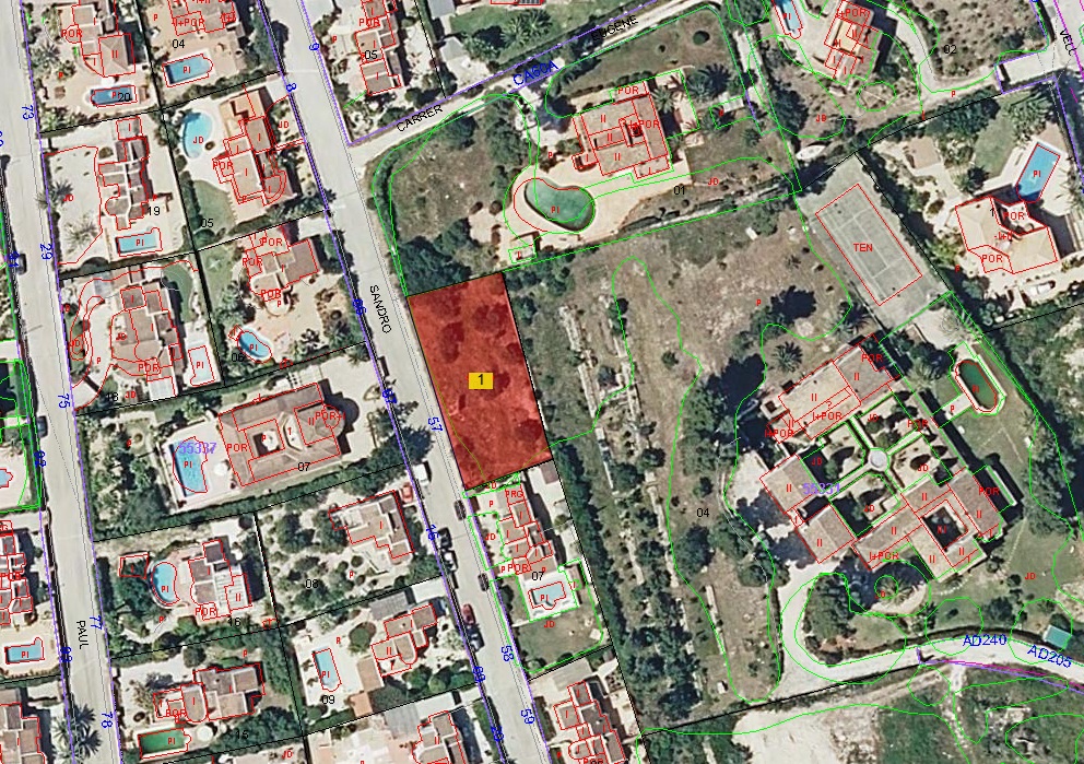 Plot / Land, Cap Martí - El Tossalet - Pinomar