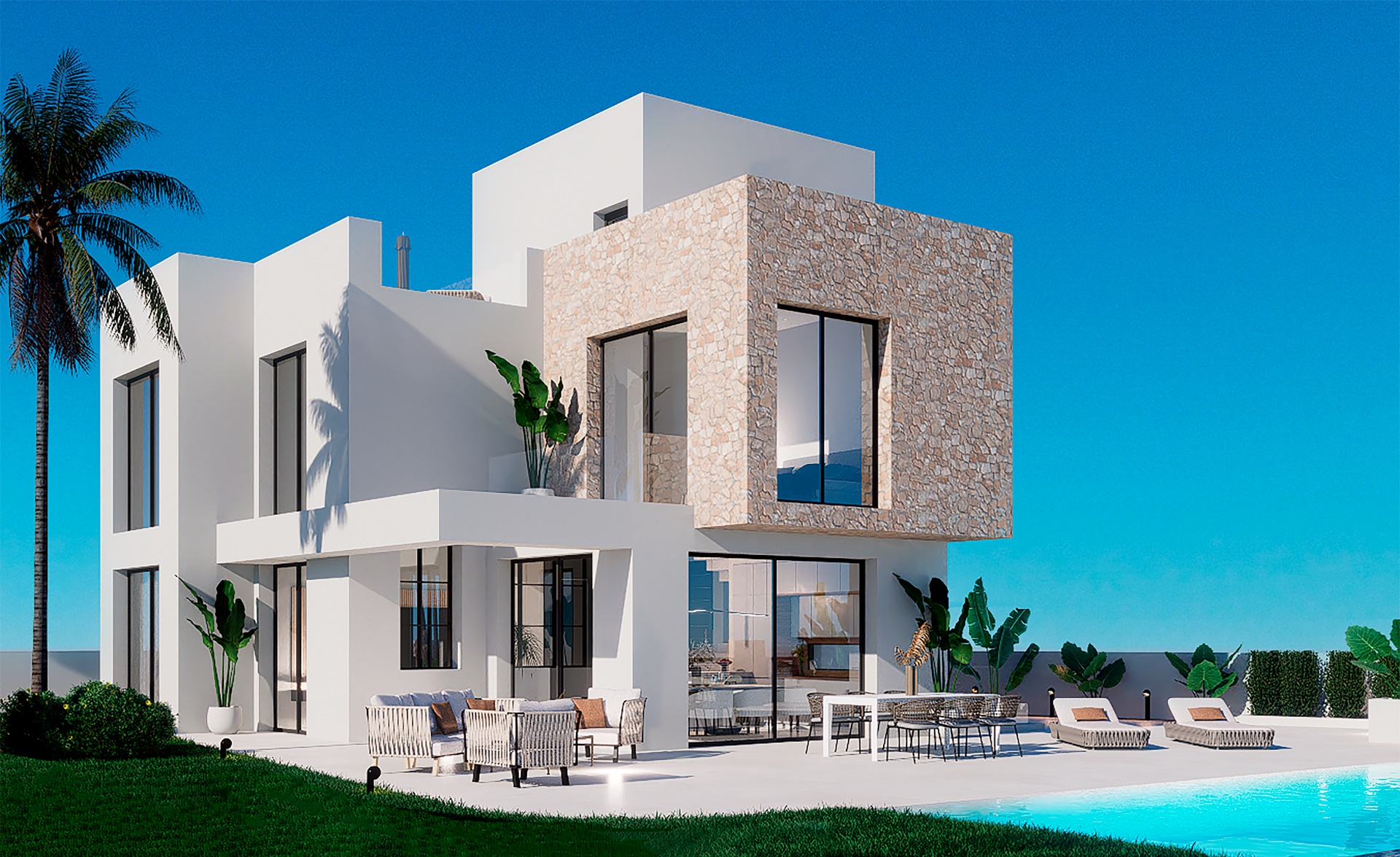 Villa, Finestrat Pueblo