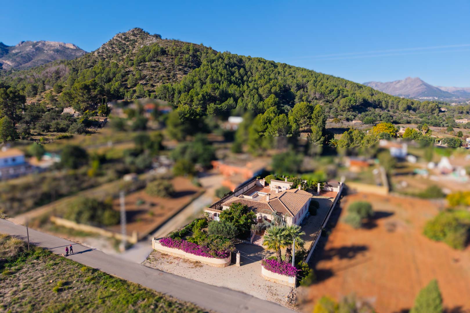 Villa, Jalon