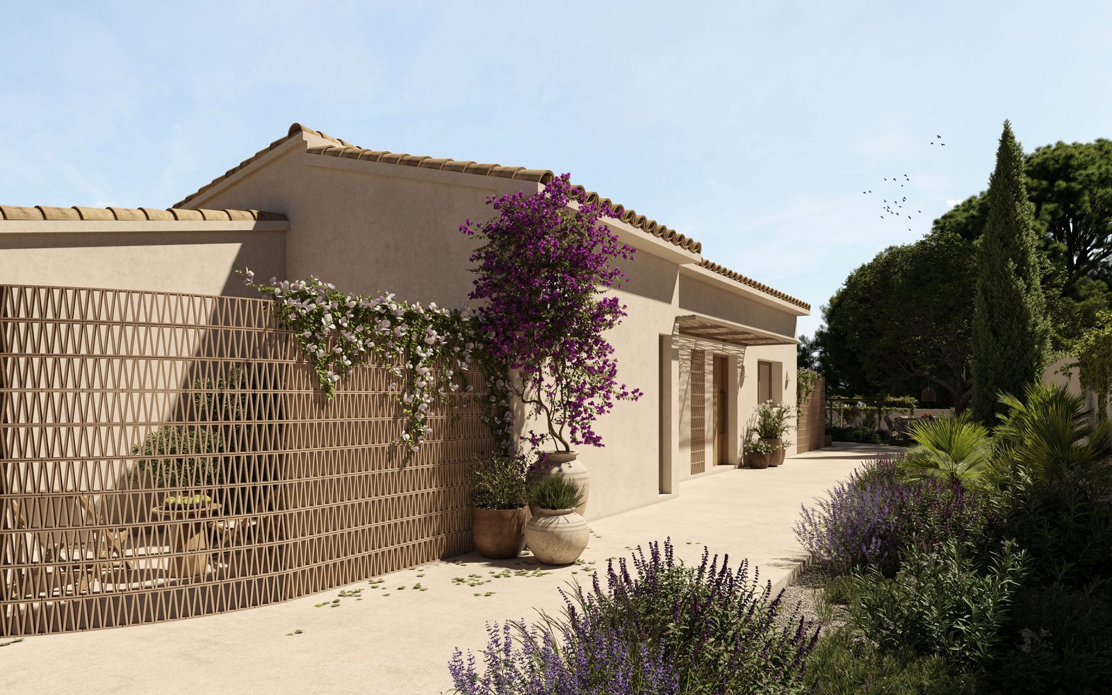 Villa, La Fustera