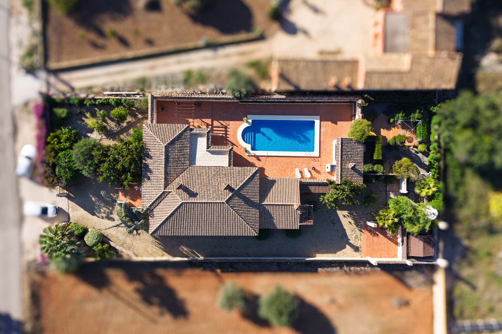 Villa, Jalon