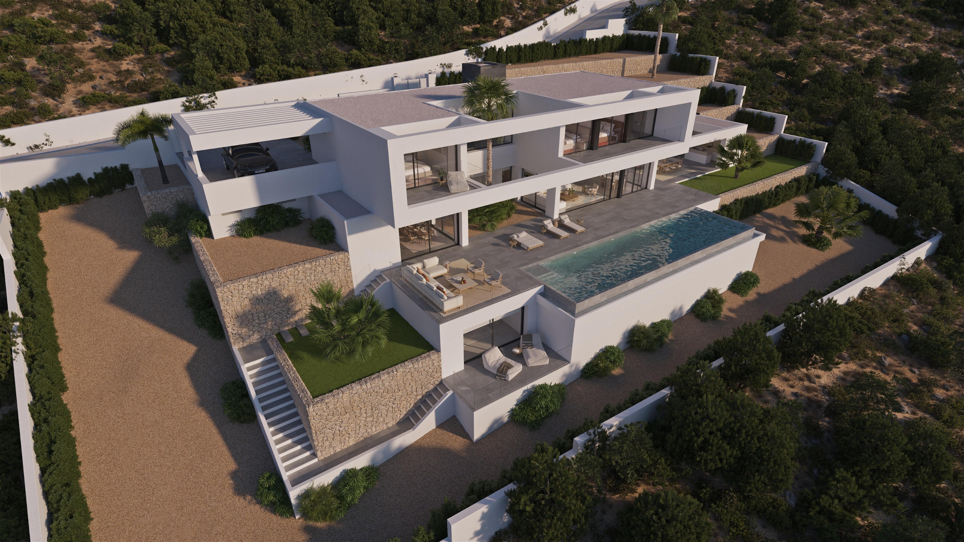 Villa, La Fustera